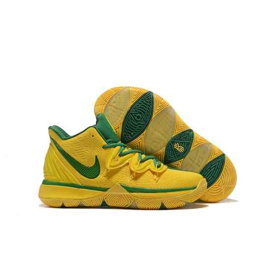 Kyrie Irving V EP Men Basketball Shoes Yellow Dark Green